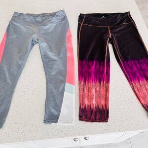 Athleta Yoga Legging lot of 2, size M